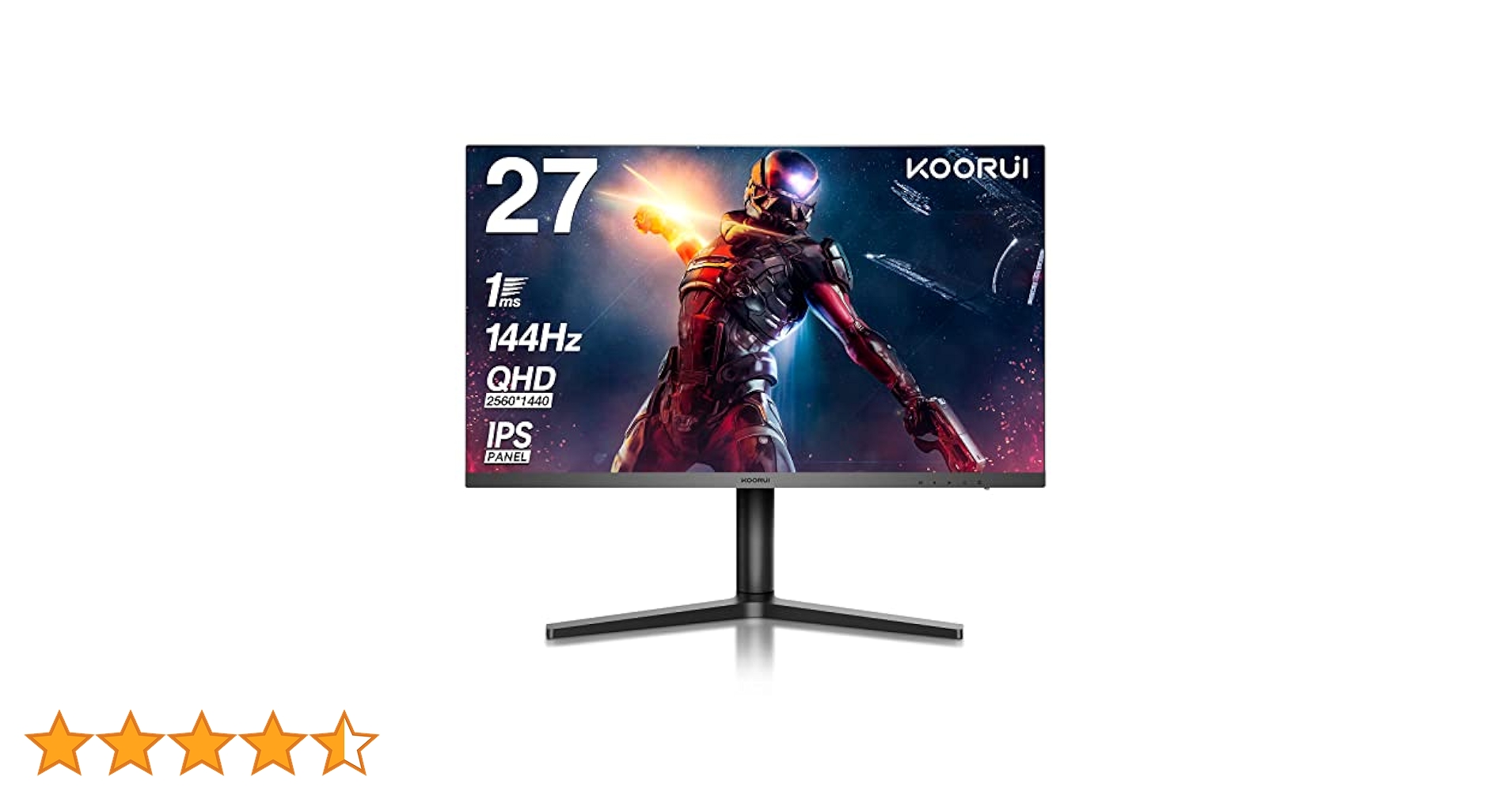 Amazon.co.jp: KOORUI ゲーミングモニター 27インチ QHD 144HZ